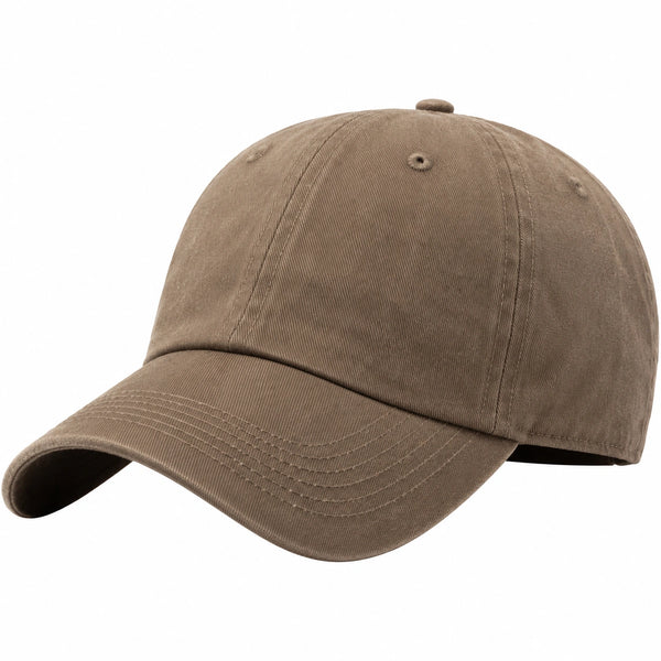 Cappello da Baseball Unisex Regolabile Colore Kaki