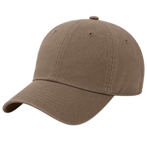 Cappello da Baseball Regolabile Unisex Colore Cachi