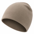 Berretto in Maglia Colore Cachi Unisex